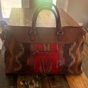 Vintage Weekender Pendleton Southwest bag